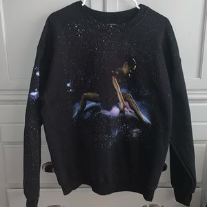 Ariana Grande God is a woman Globe Crewneck